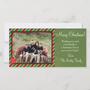 Cartes Pour Fêtes Annuelles Cardinal Christmas Photo Card