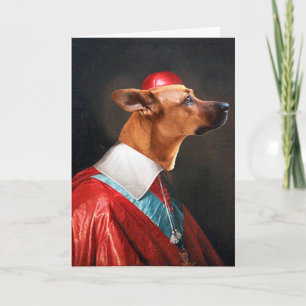 Cartes Pour Fêtes Annuelles Cardinal Rule Grey Card