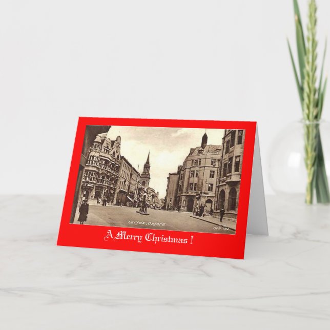Cartes Pour Fêtes Annuelles Carfax, Oxford (Devant)