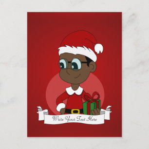 Cartes Pour Fêtes Annuelles Caricature pour garçon de Noël