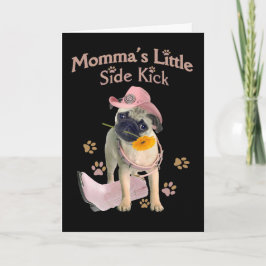 Cartes Pour Fêtes Annuelles Carlin Side Kick Valentine