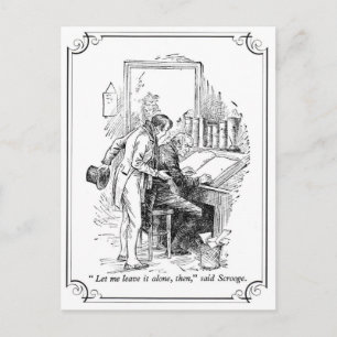 Cartes Pour Fêtes Annuelles Carol de Noël : Laissez-le seul