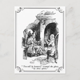 Cartes Pour Fêtes Annuelles Carol de Noël : Vous Serez Hantée