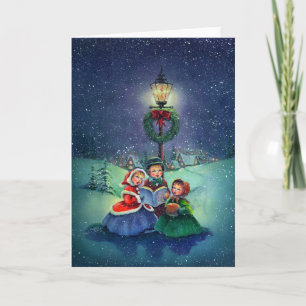 Cartes Pour Fêtes Annuelles CAROLER par SHARON SHARPE