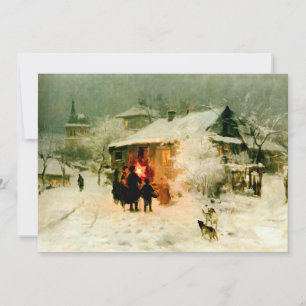 Cartes Pour Fêtes Annuelles Caroleurs ukrainiens de Noël