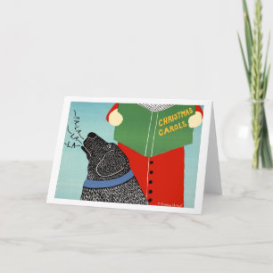 Cartes Pour Fêtes Annuelles Caroling de Noël - Stephen Huneck