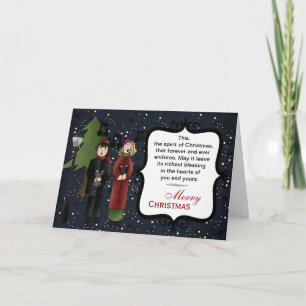 Cartes Pour Fêtes Annuelles Carols de Christmas