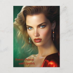 Cartes Pour Fêtes Annuelles Carrie, femme fatale des années 80