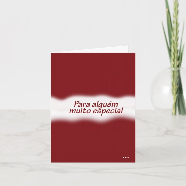 Cartes Pour Fêtes Annuelles Cartão 6 (Devant)
