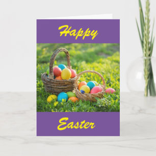 CARTES POUR FÊTES ANNUELLES **CARTE SPÉCIALE DE PÂQUES SOUHAITE À MON AMI***