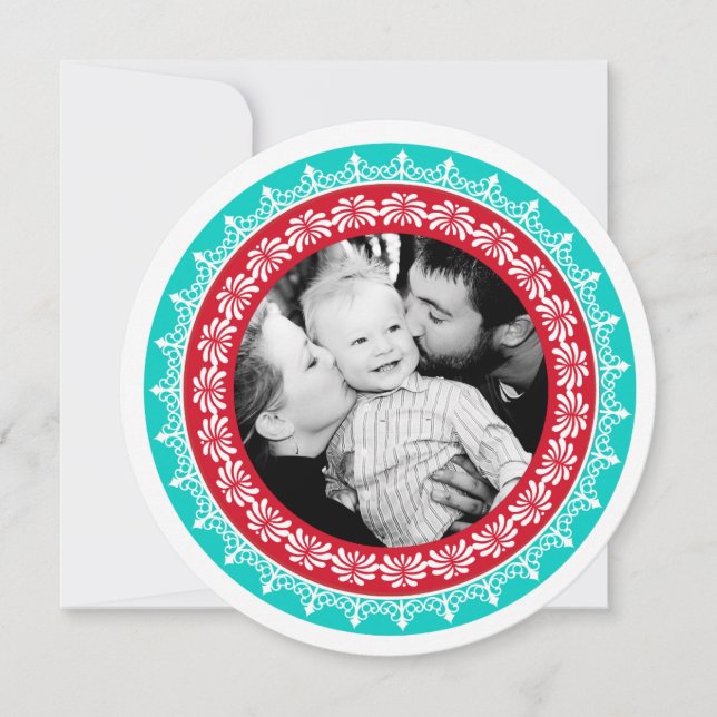 Cartes Pour Fêtes Annuelles Cartes photos de Fêtes rondes (Devant)