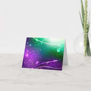 Cartes Pour Fêtes Annuelles Carthagène Solive Purple