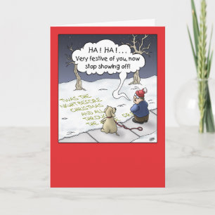 Cartes Pour Fêtes Annuelles Carton de Noël : Flux continu
