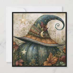 Cartes Pour Fêtes Annuelles Carton d'invitation à une fête d'Halloween avec un