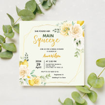 Carton d'invitation élégant pour laverie de mariag