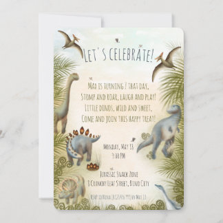Cartes Pour Fêtes Annuelles Carton d'invitation modifiable pour une fête de di
