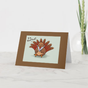 CARTES POUR FÊTES ANNUELLES CARTOON TURQUIE EST ÉTONNÉ D'AMOUR POUR "VOUS"