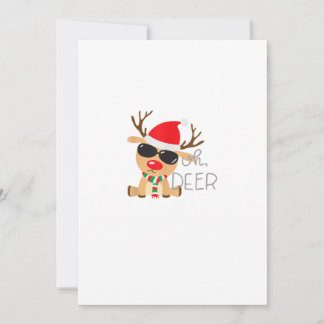 Cartes Pour Fêtes Annuelles Casj Garçons Unisexe Adultes Renne Petit Manches C