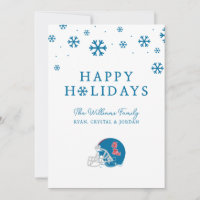 Casque de football Ole Miss | Bleu clair