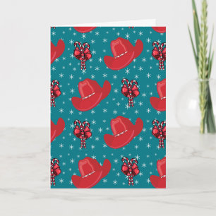 Cartes Pour Fêtes Annuelles Casquettes Et Sucres de canne De Noël Occidentaux