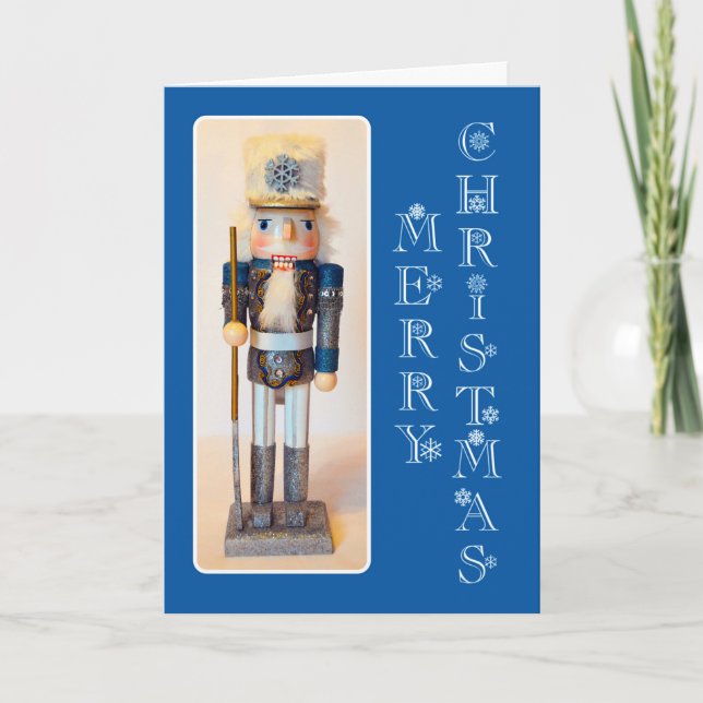 Cartes Pour Fêtes Annuelles Casse-neiges Joyeux Noël (Devant)