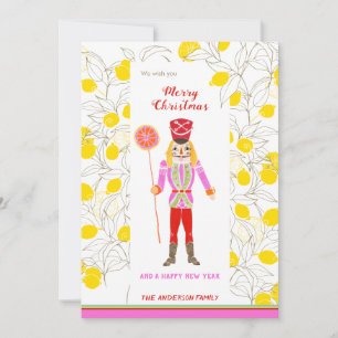 Cartes Pour Fêtes Annuelles Casse-noisette aquarelle excentrique adore les cit