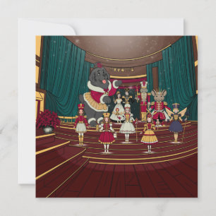 Cartes Pour Fêtes Annuelles Casse-noisette de Terre-Neuve