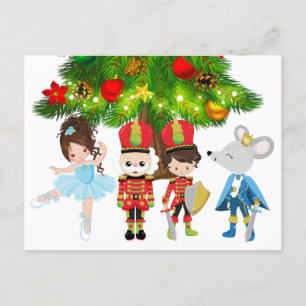 Cartes Pour Fêtes Annuelles Casse-noix, Clara, Soldat, Souris King Ballet