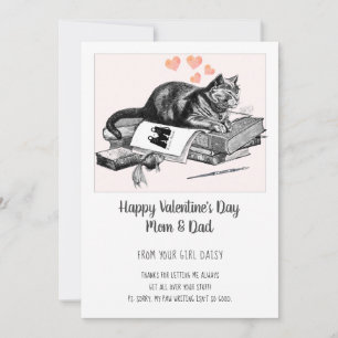 Cartes Pour Fêtes Annuelles Cat Valentine