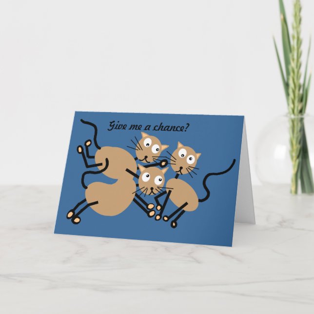 Cartes Pour Fêtes Annuelles Cat Valentine (Devant)