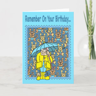 Cartes Pour Fêtes Annuelles CATS & DOGS Birthday Card