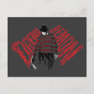 Cartes Pour Fêtes Annuelles Cauchemar sur Elm Street   Démon de rêve Freddy