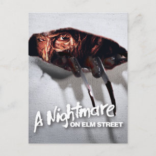 Cartes Pour Fêtes Annuelles Cauchemar sur Elm Street   Freddy Krueger épiant