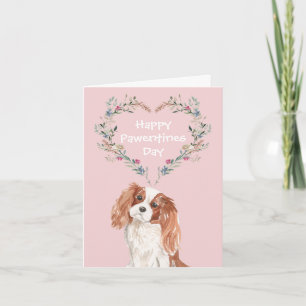 Cartes Pour Fêtes Annuelles Cavalier King Charles Spaniel Chien Valentines
