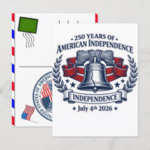 Célébration de 250 ans des États-Unis : Amérique 1