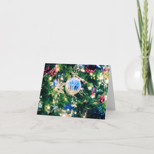 Cartes Pour Fêtes Annuelles Célébration de Noël (Devant)