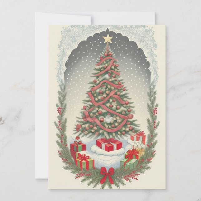 Cartes Pour Fêtes Annuelles Célébration festive (Devant)