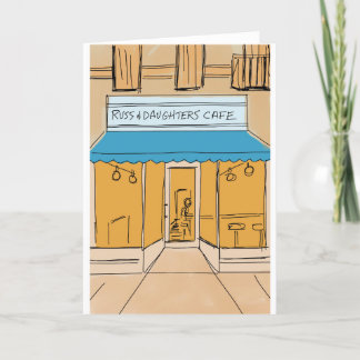 Cartes Pour Fêtes Annuelles Célébrez NYC ! Russ & Daughters, New York