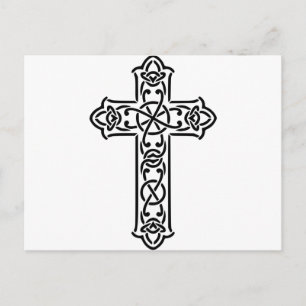 Cartes Pour Fêtes Annuelles Celtic croisé de Noël