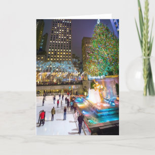 Cartes Pour Fêtes Annuelles Centre 2013 de Rockefeller de patineurs de glace