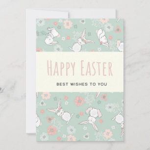 Cartes Pour Fêtes Annuelles Certains amour de lapin vous lettrage photo Joyeus