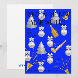 Cartes Pour Fêtes Annuelles C'est la fête ! (vierge)