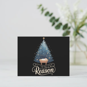 Cartes Pour Fêtes Annuelles C'est la raison chrétienne religieuse Noël Bible