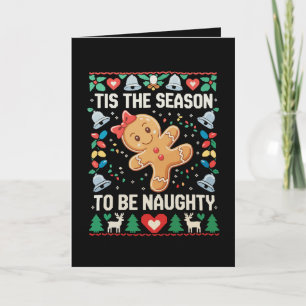 Cartes Pour Fêtes Annuelles C'est la saison d'être vilain Noël Noël dégueu