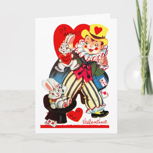 Cartes Pour Fêtes Annuelles C'est Magic Honey Bunny (Devant)