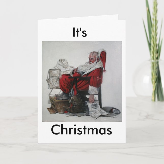 Cartes Pour Fêtes Annuelles C'est Noël (Devant)