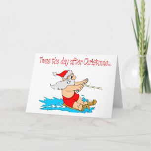 Cartes Pour Fêtes Annuelles C'Était Le Jour Après Noël