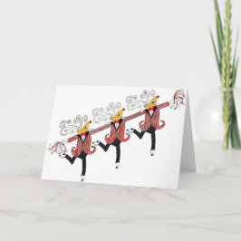 Cartes Pour Fêtes Annuelles Ch?ur de renne