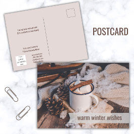 Cartes Pour Fêtes Annuelles Chaleureux hiver Désire Affaires Joyeux Vacances