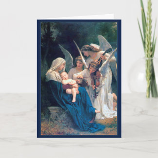Cartes Pour Fêtes Annuelles Chanson des beaux-arts de William Bouguereau